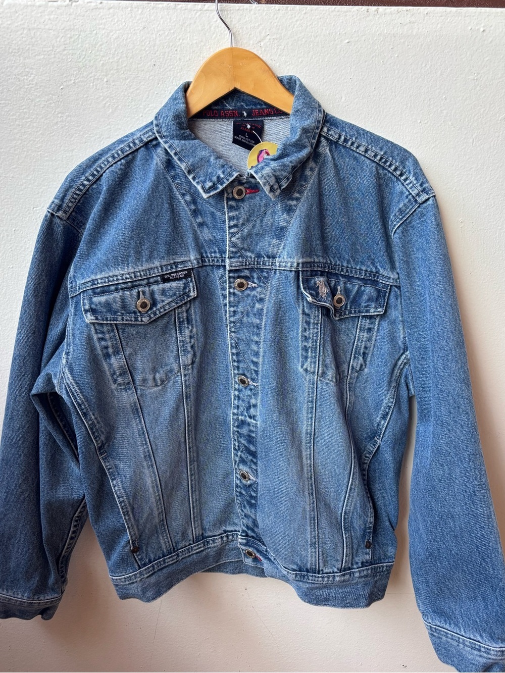 U.S. Polo Assn. Light Blue Denim Jean Jacket